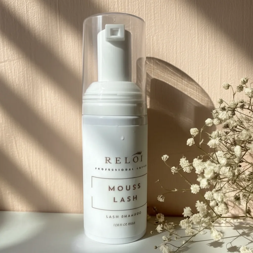 mousse detergente extension ciglia